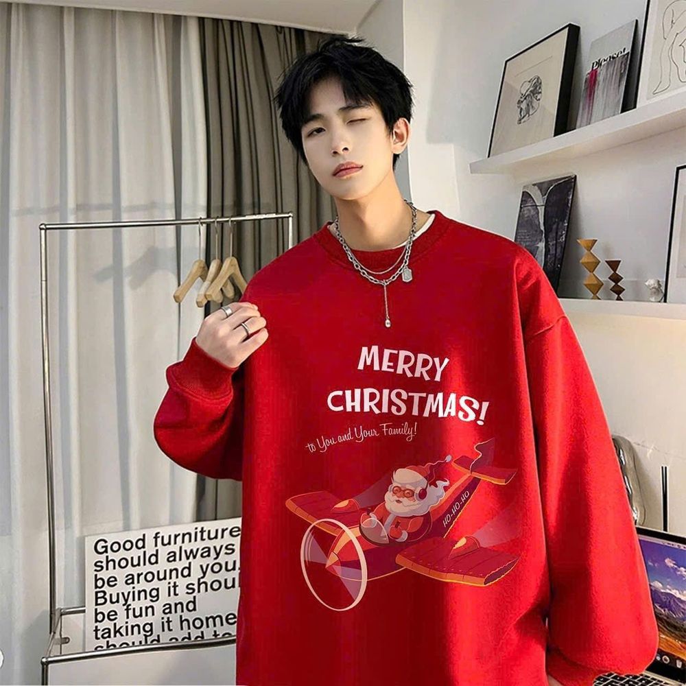 Áo SWETER in noel (in pét), áo gia đình, cặp đôi