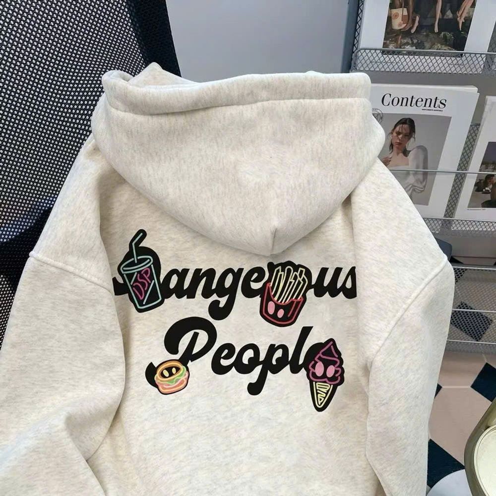 Áo Hoodie nam nữ in Dangerous People