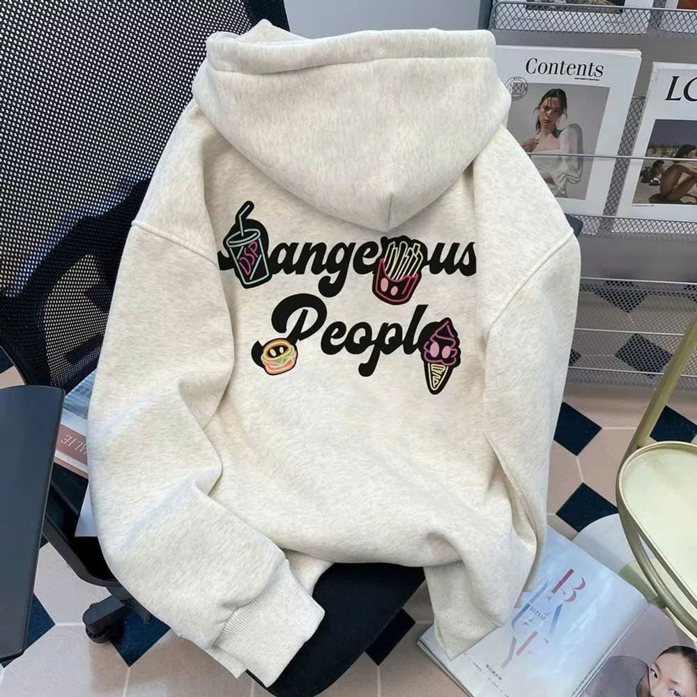 Áo Hoodie nam nữ in Dangerous People