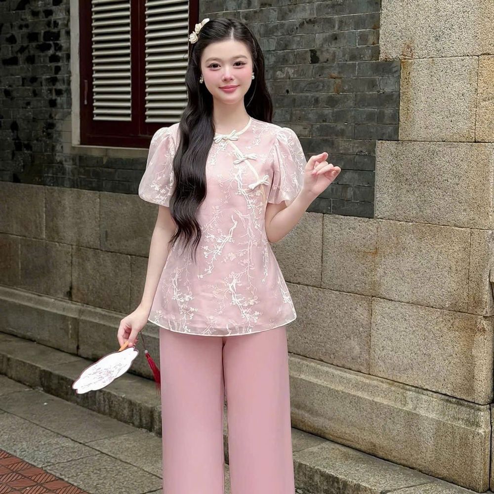 Bộ đồ nữ mặc nhà dạo phố đều đẹp, thoải mái
