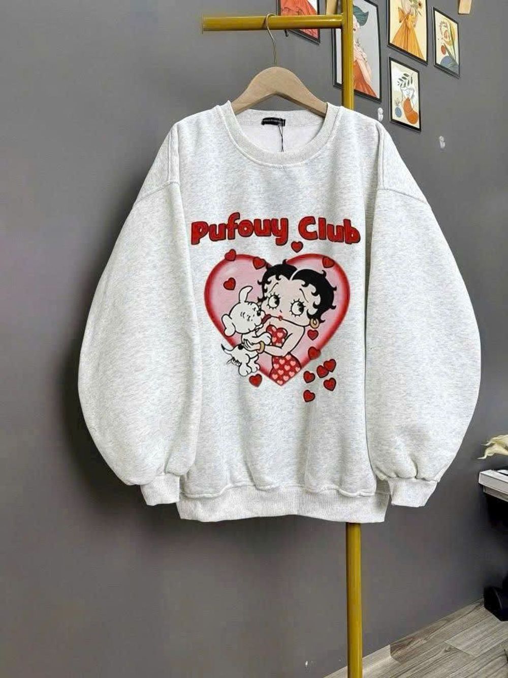 Áo SWETER hình in ngộ nghĩnh dễ thương