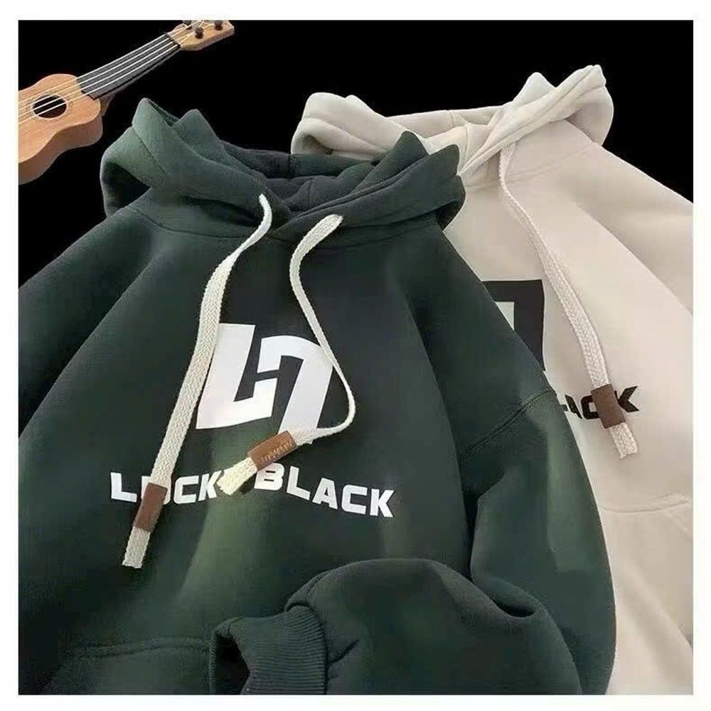 Áo khoác hoodie nam nữ LUCKY BLACK