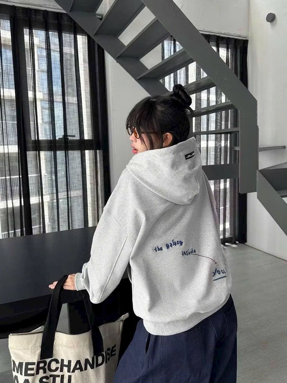 Áo khoác vải xuất khẩu dày mịn YOU'LL FIND IT