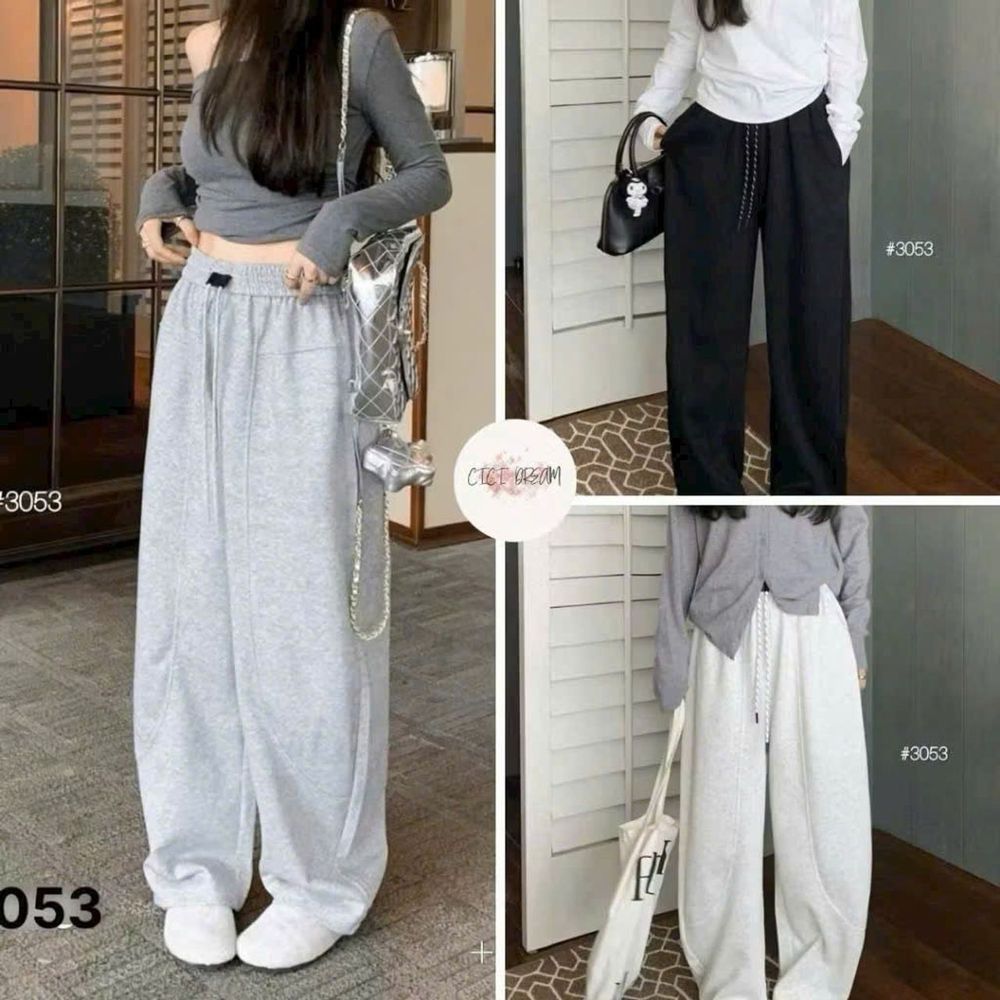 Quần baggy chất 2 da loại 1 mềm mịn thời trang mã 3053