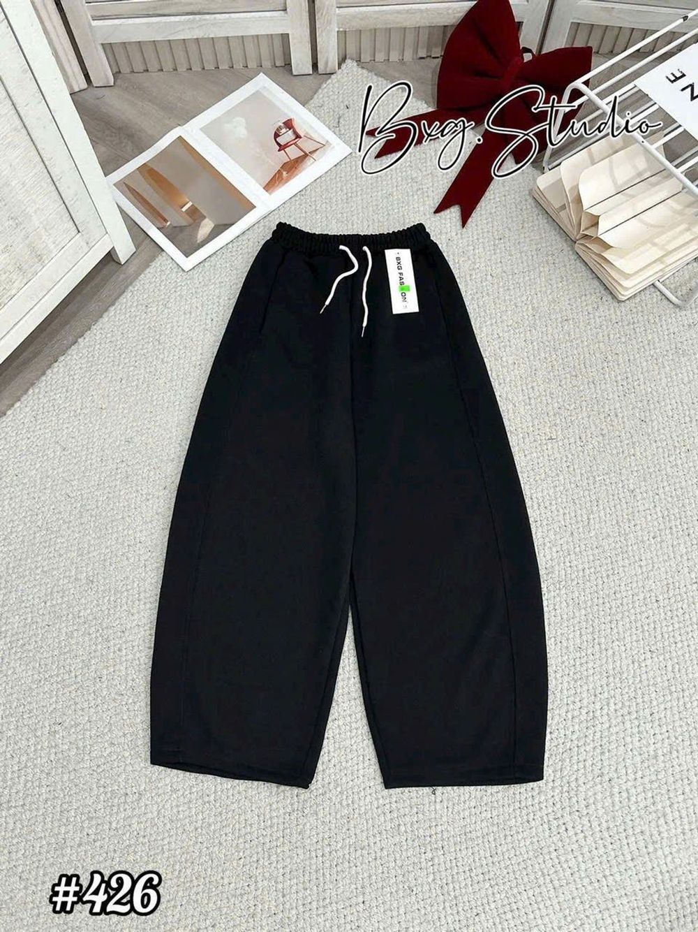 Quần baggy chất 2 da loại 1 mềm mịn thời trang mã 426