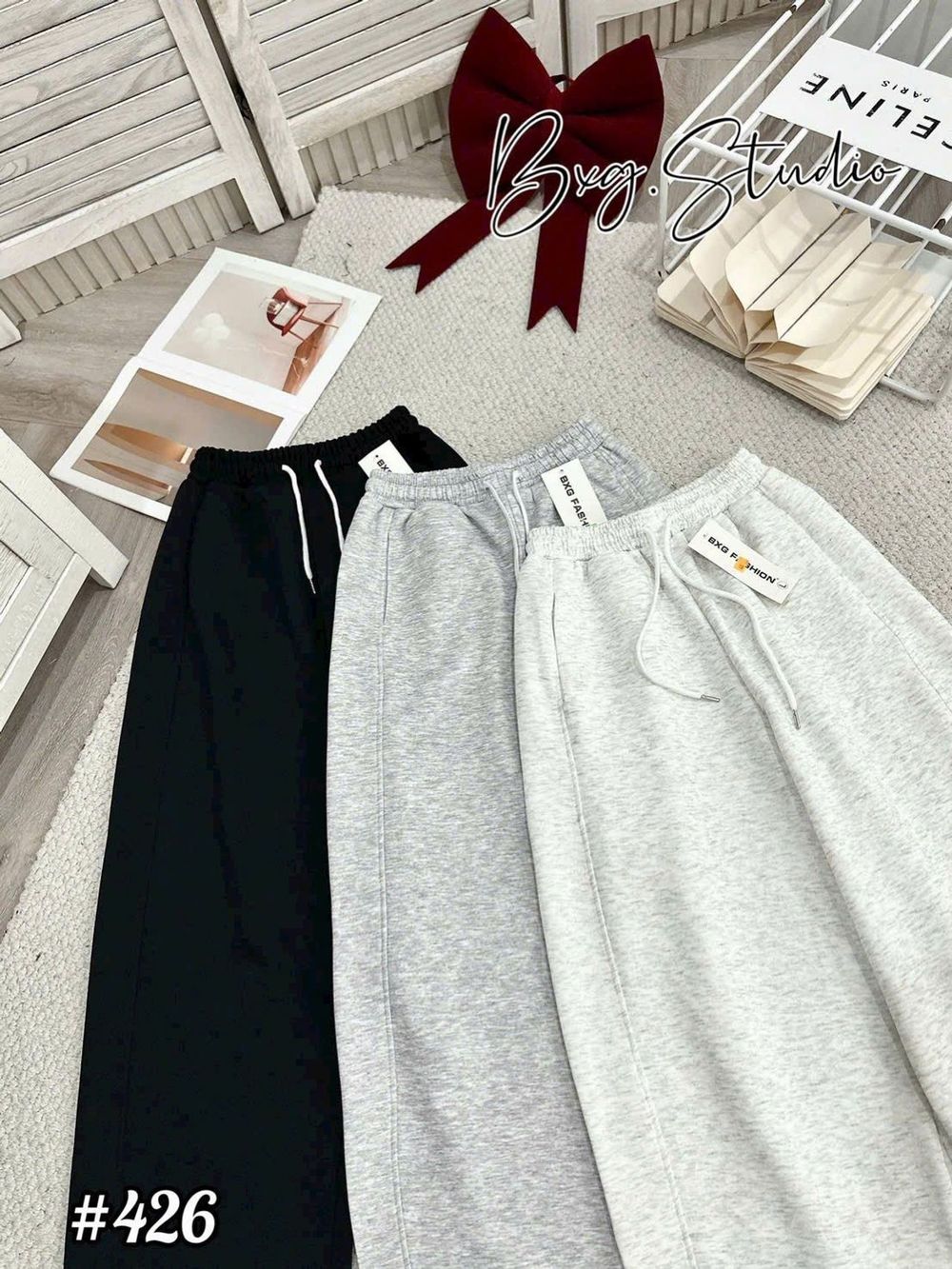 Quần baggy chất 2 da loại 1 mềm mịn thời trang mã 426