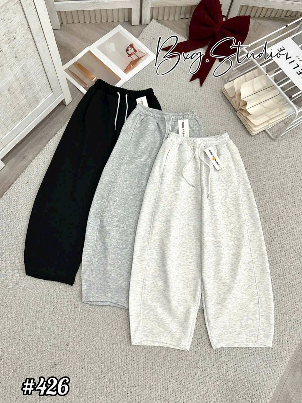 Quần baggy chất 2 da loại 1 mềm mịn thời trang mã 426