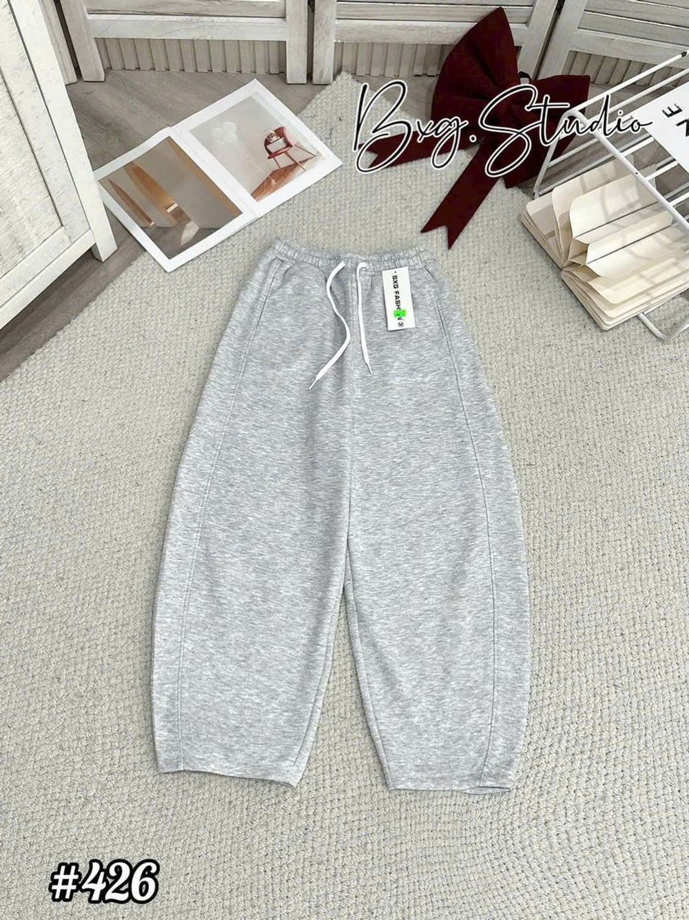 Quần baggy chất 2 da loại 1 mềm mịn thời trang mã 426