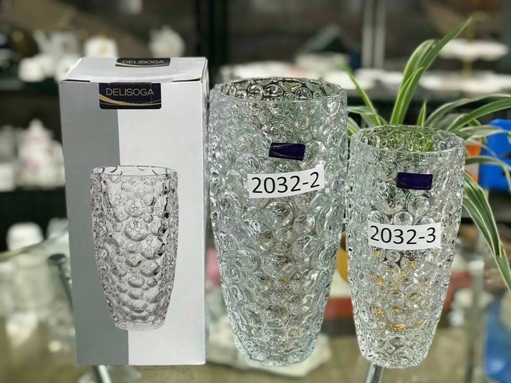 Lọ hoa thủy tinh dáng bầu 30cm - quà tặng khách hàng