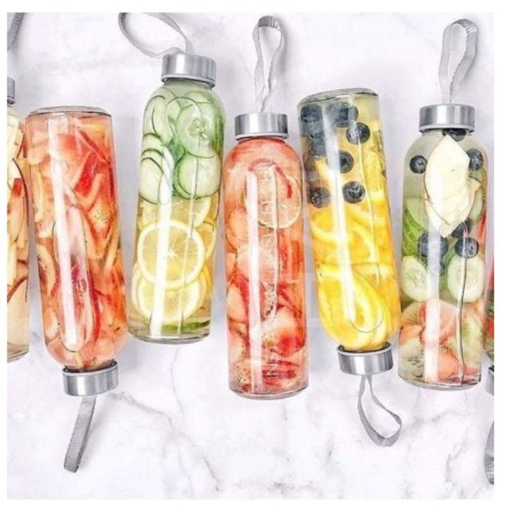 chai thủy tinh dây xách 500ml- Bình thủy tinh đựng nước dây xách 500ml