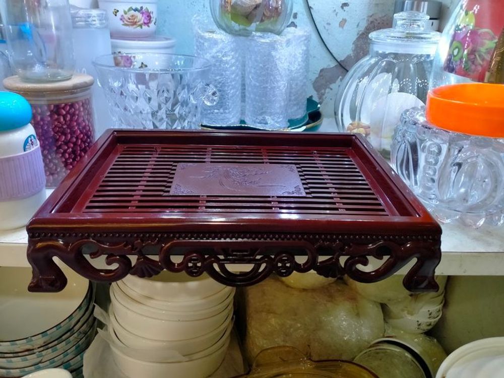 Khay Trà Nhựa Giả Gỗ Chữ Nhật (THÙNG 30C)