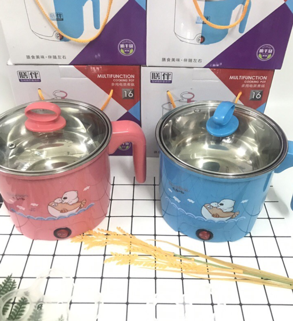 Ca nấu mì, ăn lẩu đa năng mini ( loại không xửng )
