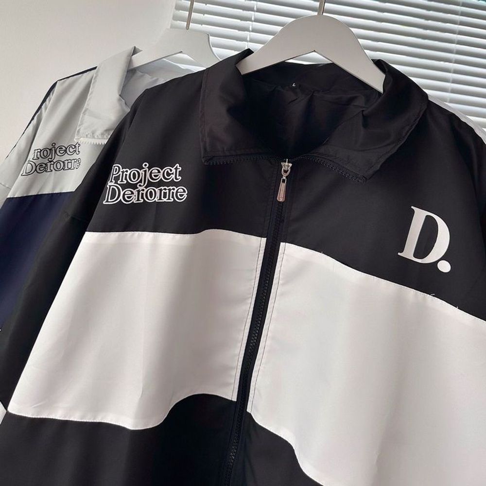 KHOÁC DÙ DERORREE 3 SỌC 2 lớp dày dặn 2 màu form rộng unisex nam nữ