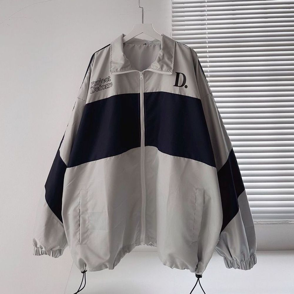 KHOÁC DÙ DERORREE 3 SỌC 2 lớp dày dặn 2 màu form rộng unisex nam nữ