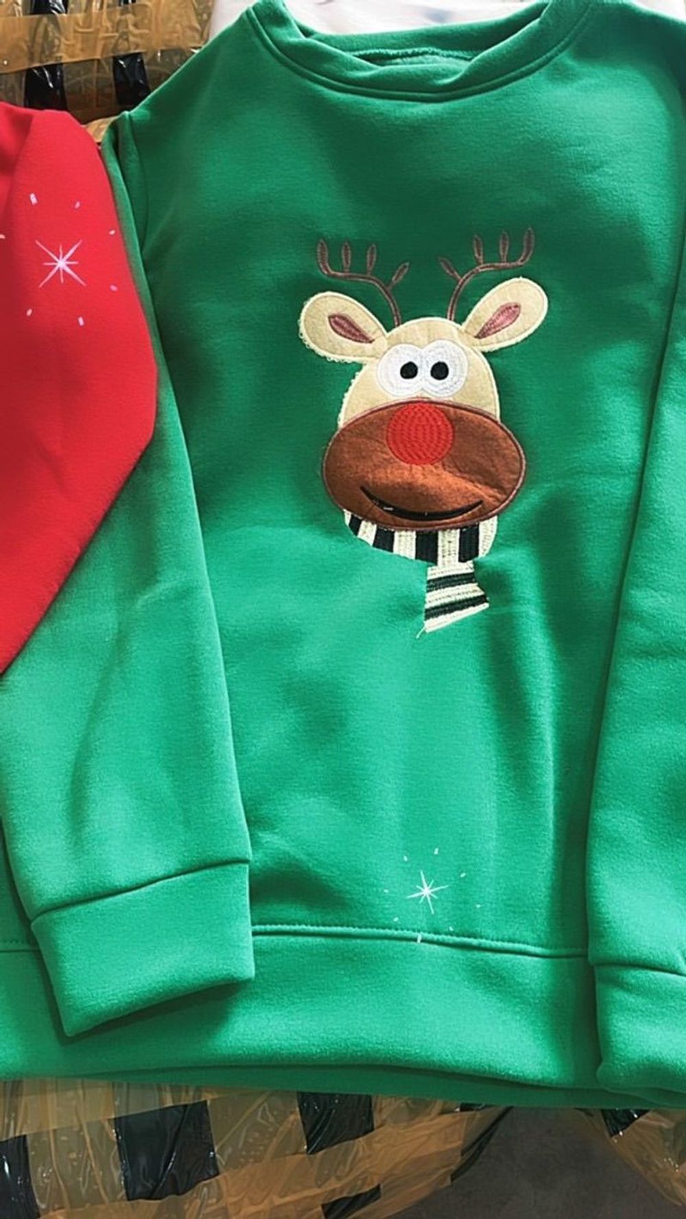 ÁO SWEATER NOEL NỈ THỤNG PHỐI VẠT CỰC XINH ÁO SWEATER GIÁNG SINH Tuần Lộc Cây Thông Người Tuyết