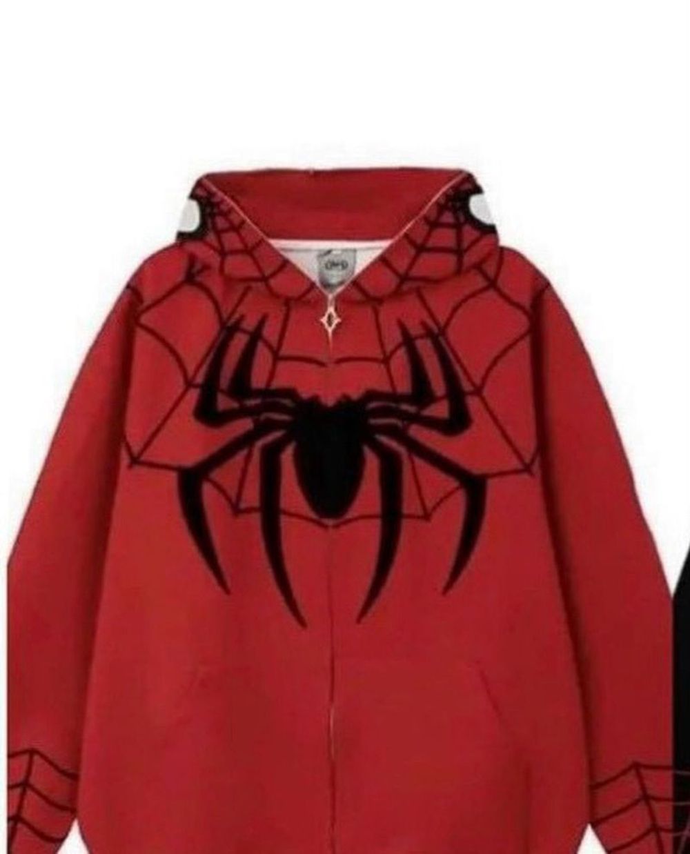 Áo khoác in nhện SPIDERMAN dây kéo full nón trùm kín đầu, chất nỉ dày mịn,dây kéo phao, tay phồng,form rộng dưới 80kg