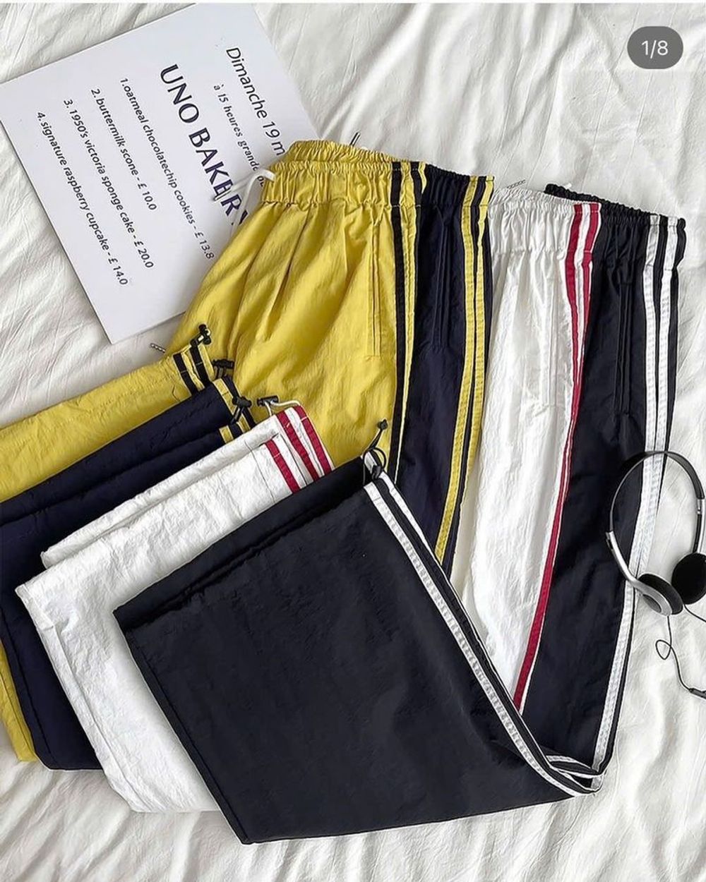 QUẦN ỐNG rộng , Form dưới 65kg Chất vải : dù nhăn