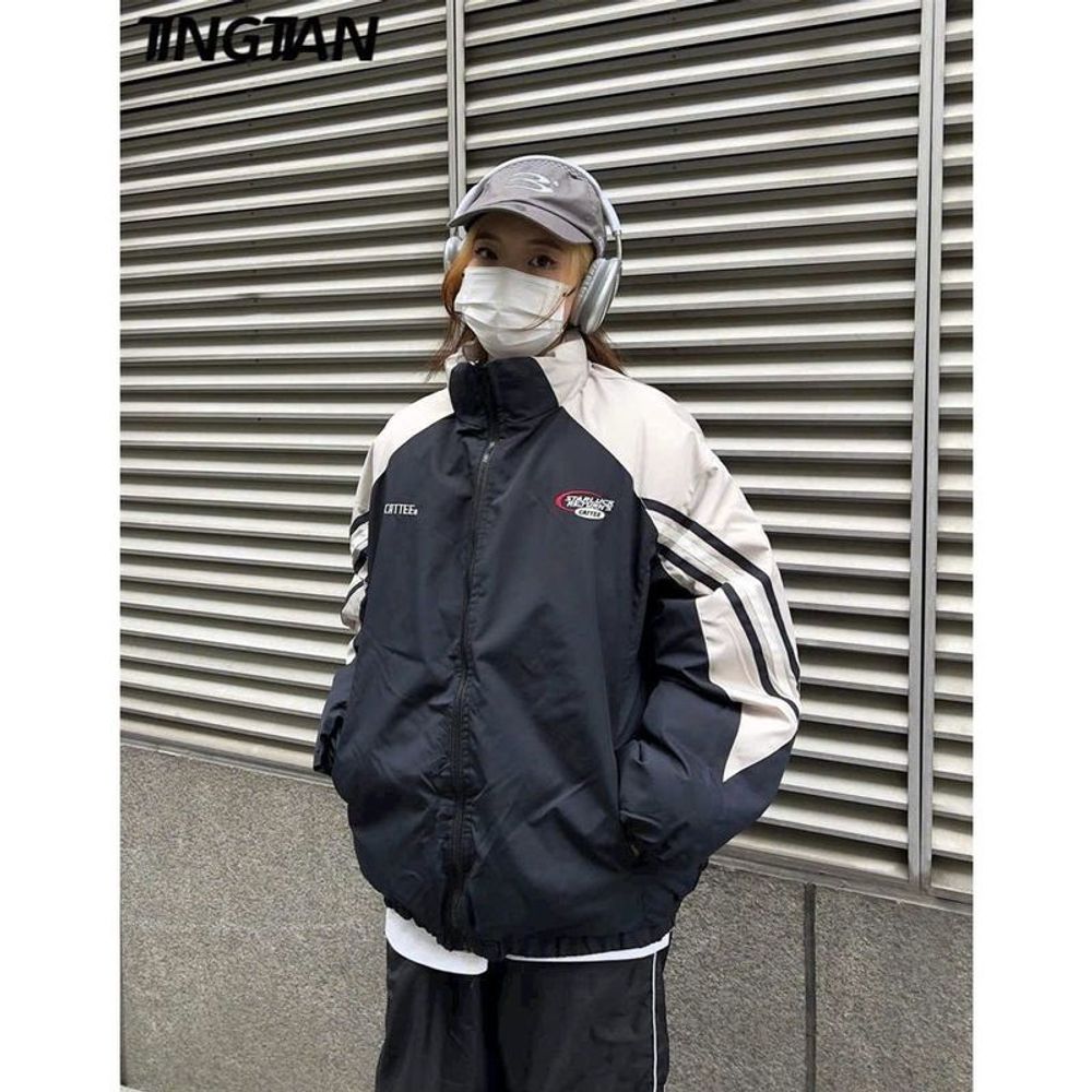 Áo Khoác Dù Chạy Viền THÊU CATTEE - Jacket Form Rộng Unisex