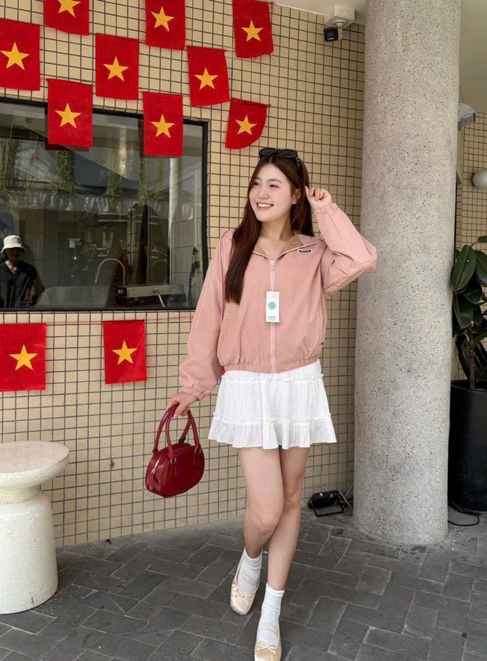 Áo khoác nữ Kaki lụa QC e lớp, lót dù BEYOND