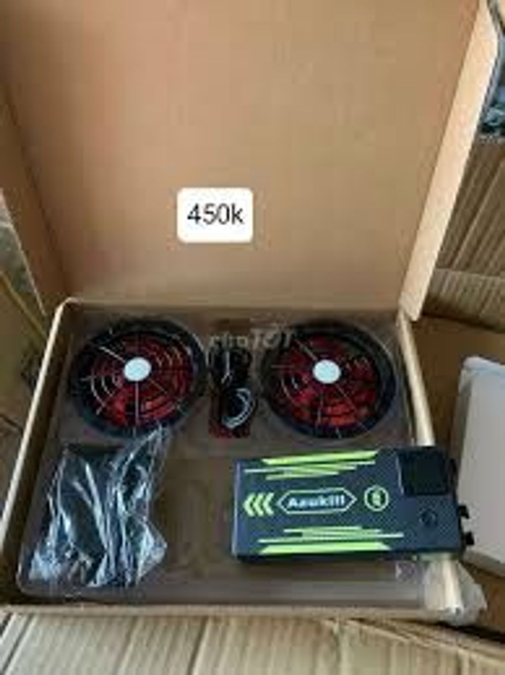 Bộ Phụ Kiện AZUKI ULTRA 2023 Pin 26000mah Quạt 13V Không Chổi Than, Chống Nước, Chạy Êm