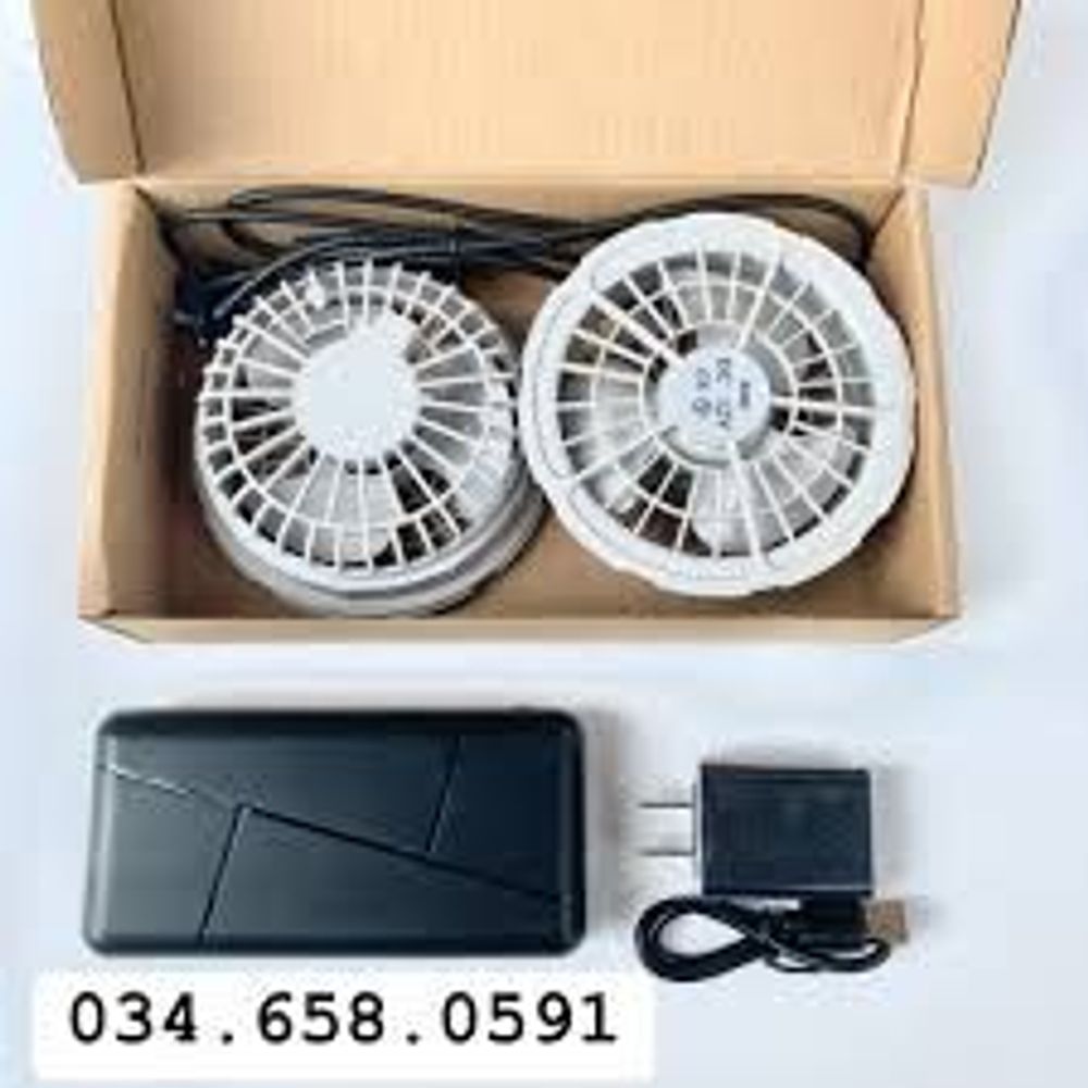 [PIN 74.000mAh] Bộ Pin Áo Điều Hòa 74.000mAh