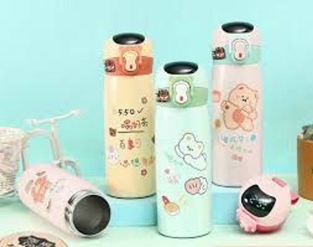 Bình Nước Giữ Nhiệt Trẻ Em Inox 316 Có Vòi Chống Đổ An Toàn 4 Màu Tùy Chọn