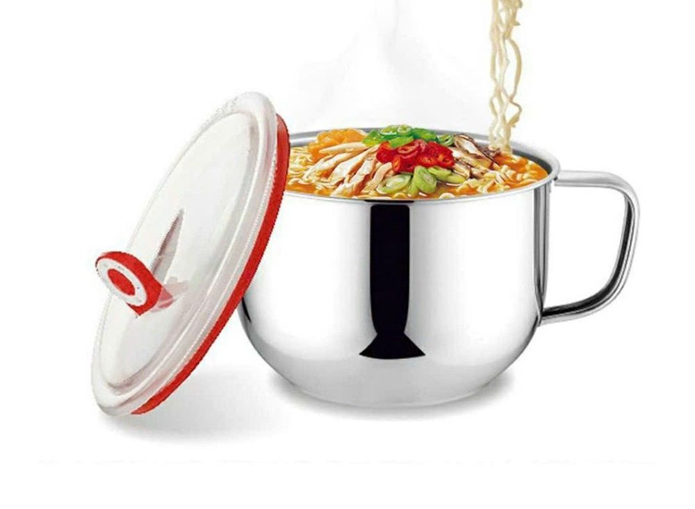 CA ĂN MÌ SIZE 14CM CÓ QUAI CẦM TIỆN LỢI CÓ NẮP HÚT CHÂN KHÔNG