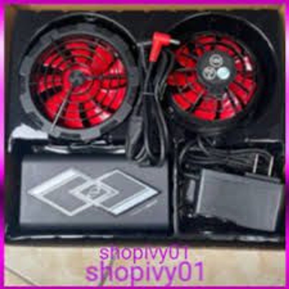 bộ phụ kiện áo điều hòa nhật bản cao cấp Pin 80.000mAh Quạt 18v-9cánh siêu mát TẶNG KÈM ĐÁ KHÔ