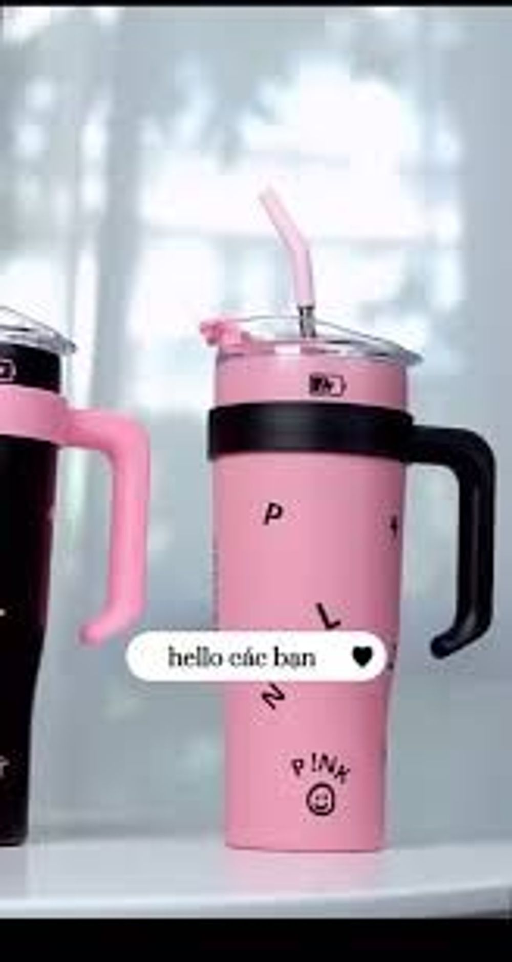 Ly giữ nhiệt cao cấp P!nk 1250ml