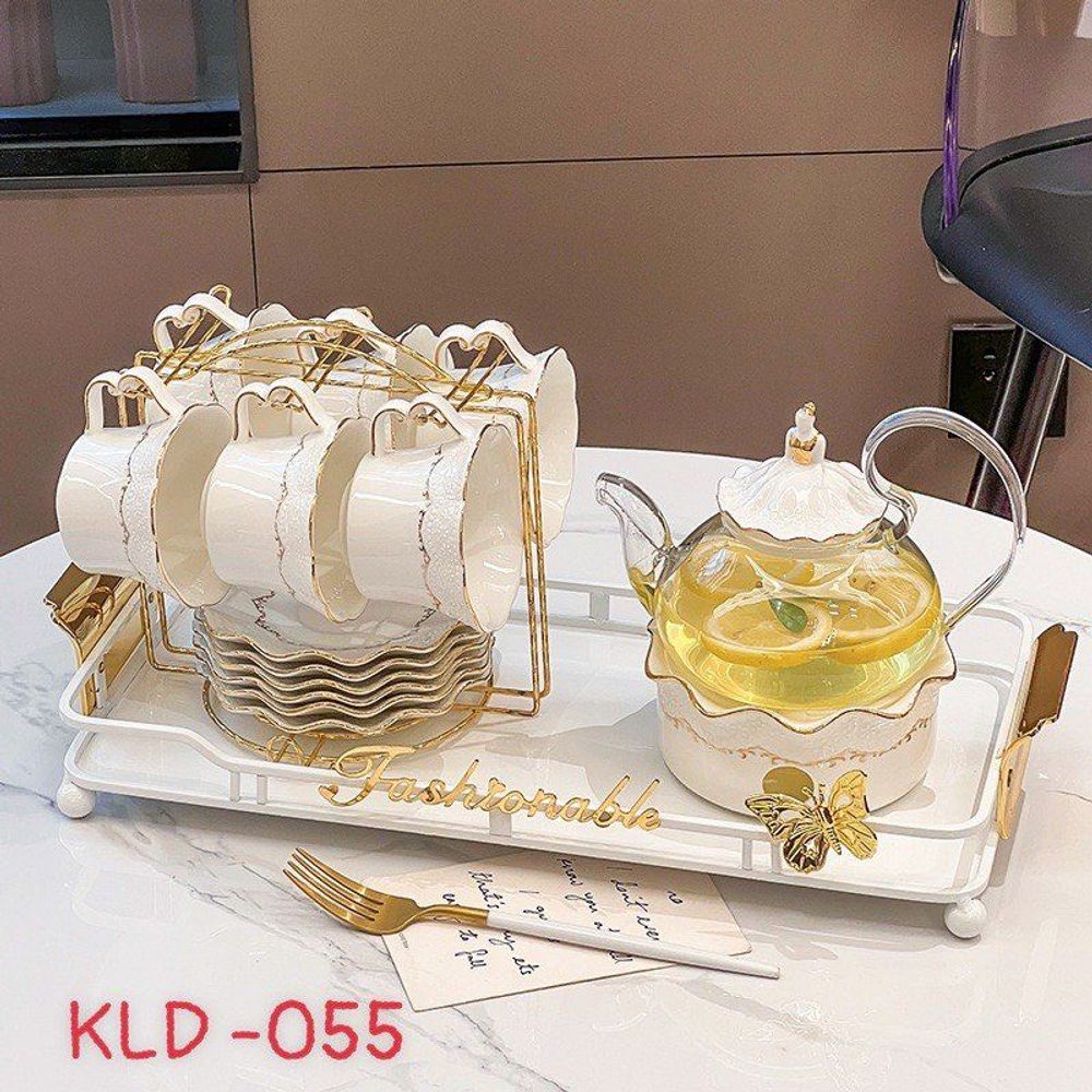 [CHỤP THẬT] Bộ ấm chén công chúa, set bàn trà sang trọng 7.134