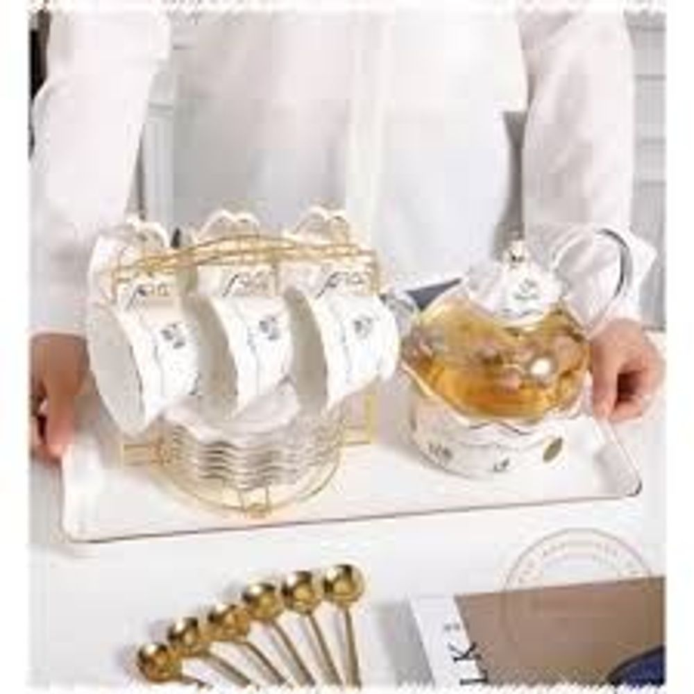 [CHỤP THẬT] Bộ ấm chén công chúa, set bàn trà sang trọng 7.134