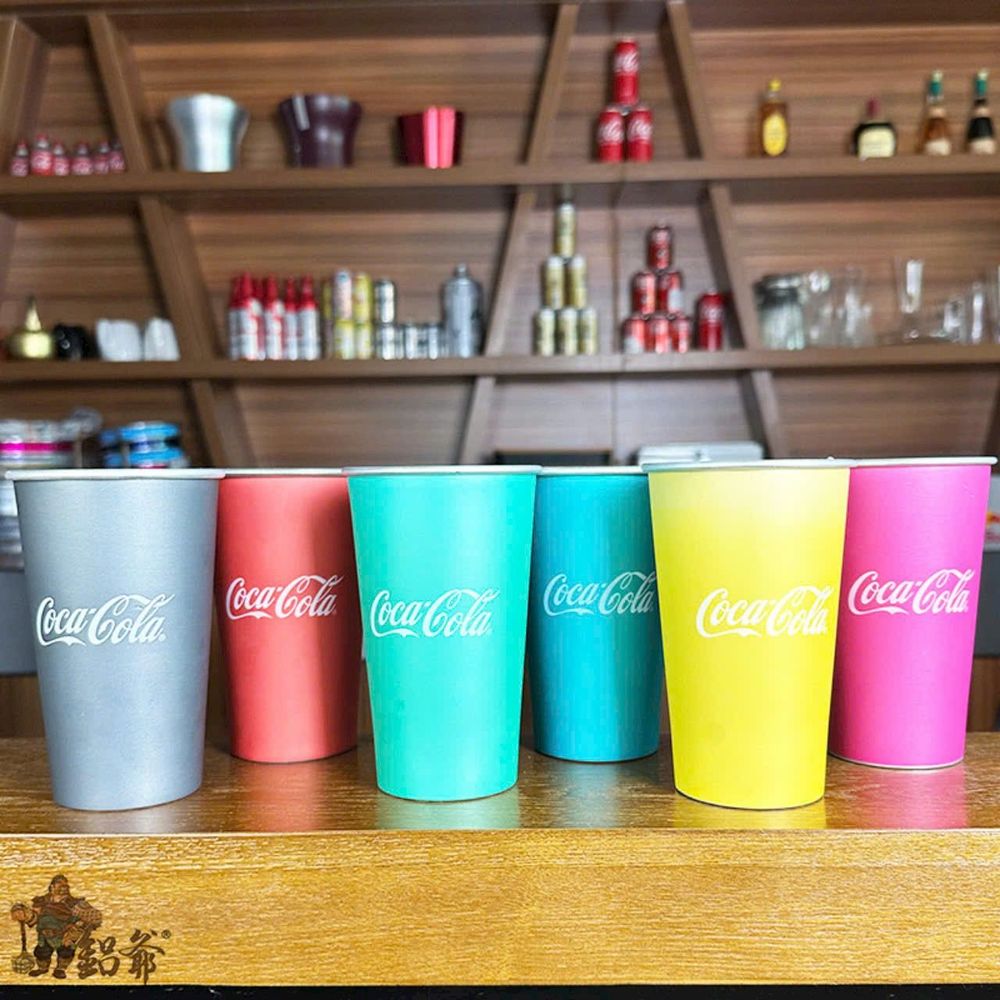 Ly inox đổi màu Coca Cola 470ml