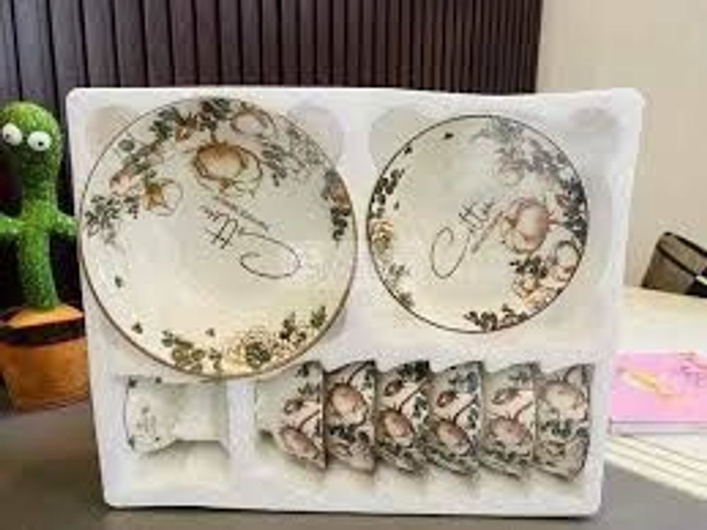 Đĩa Sứ Vuông 8 Hoa 022 (THÙNG 50C)