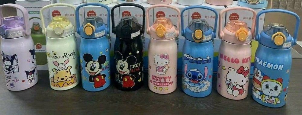 Bình Nước Giữ Nhiệt Kuromi Chất Liệu Inox Bền Đẹp Chắc Chắn