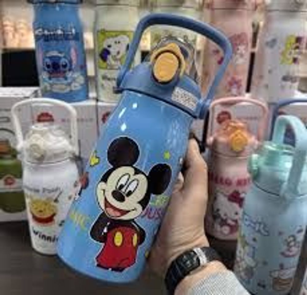 Bình Nước Giữ Nhiệt Kuromi Chất Liệu Inox Bền Đẹp Chắc Chắn