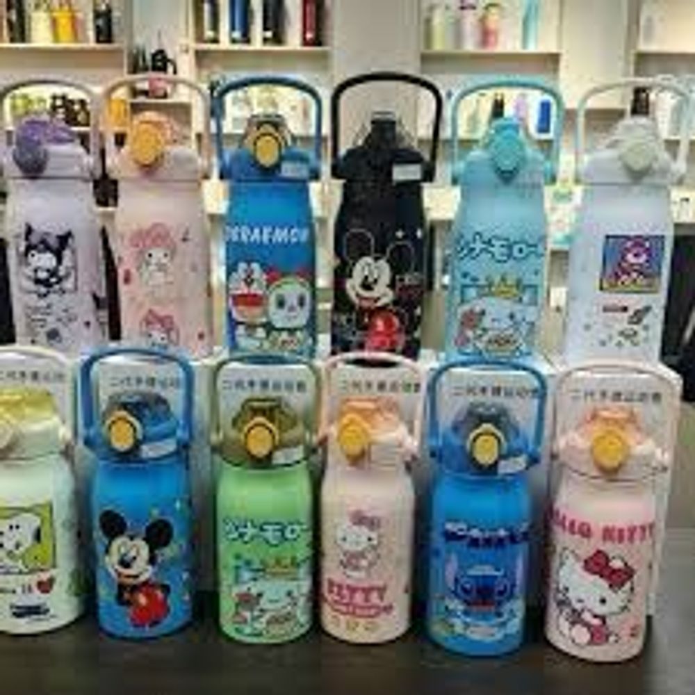 Bình Nước Giữ Nhiệt Kuromi Chất Liệu Inox Bền Đẹp Chắc Chắn