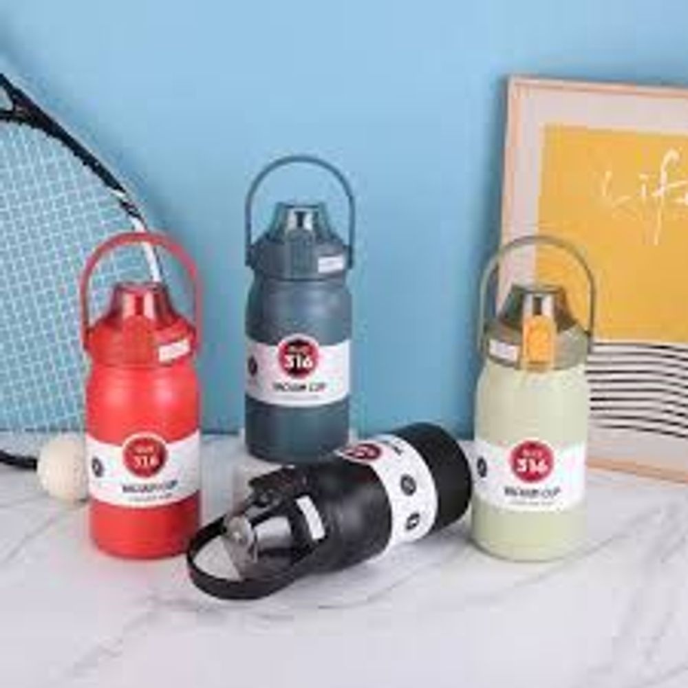 Bình giữ nhiệt EOOE 1500ML Bình giữ nhiệt chân không đôi di động Bình nước bằng thép không gỉ 316 Bình giữ nhiệt bằng thép không gỉ