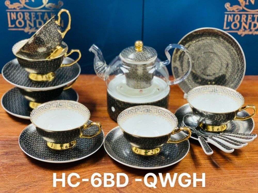 Bộ Ấm Trà ,  Sứ Xương Cao Cấp Sang Trọng