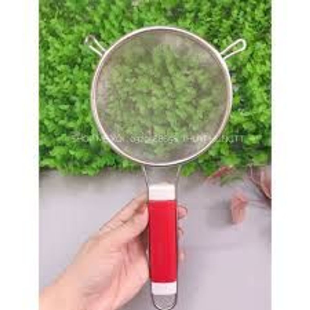 Lọc cua cán đỏ 100% inox dầy 16CM