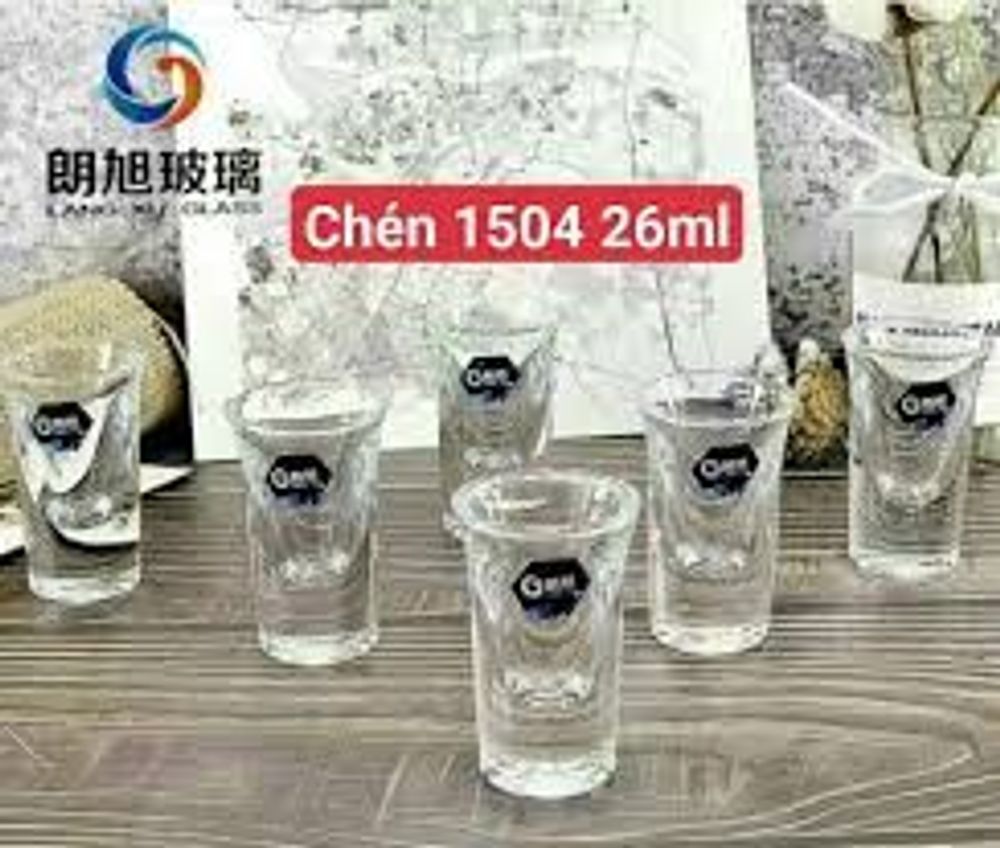 Bộ 6 Ly Rượu Shot Thủy Tinh Đế Dày 22Ml, Ly Cốc Uống Rượu Thủy Tinh, Ly Sot, Chén Uống Rượu đế dày sang trọng