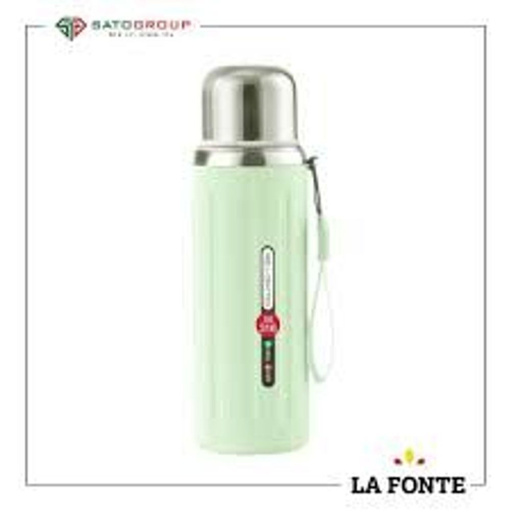 Bình Nước Giữ Nhiệt 600ml Bằng Thép Không Gỉ 316 Thiết Kế Nhỏ Gọn Thời Trang