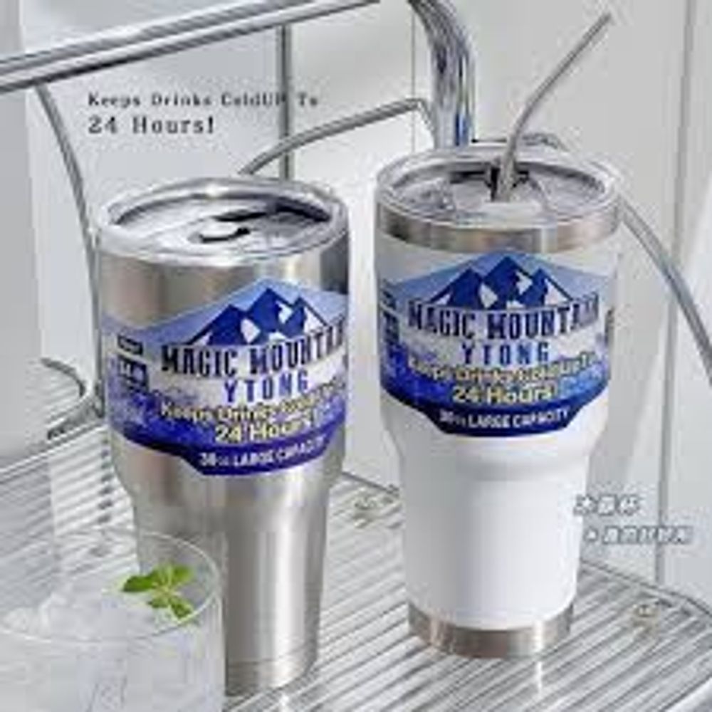 Bathtool dung tích lớn 900ml Hàng sẵn có Ice Master cup 800ml công suất lớn chân không thép không gỉ Mug giữ lạnh Ice Master cup đôi cà phê cup lạnh