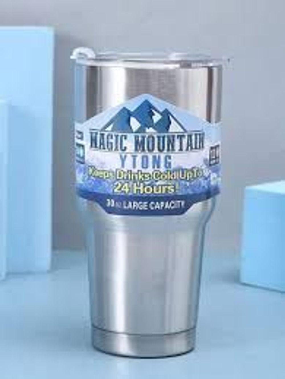 Bathtool dung tích lớn 900ml Hàng sẵn có Ice Master cup 800ml công suất lớn chân không thép không gỉ Mug giữ lạnh Ice Master cup đôi cà phê cup lạnh