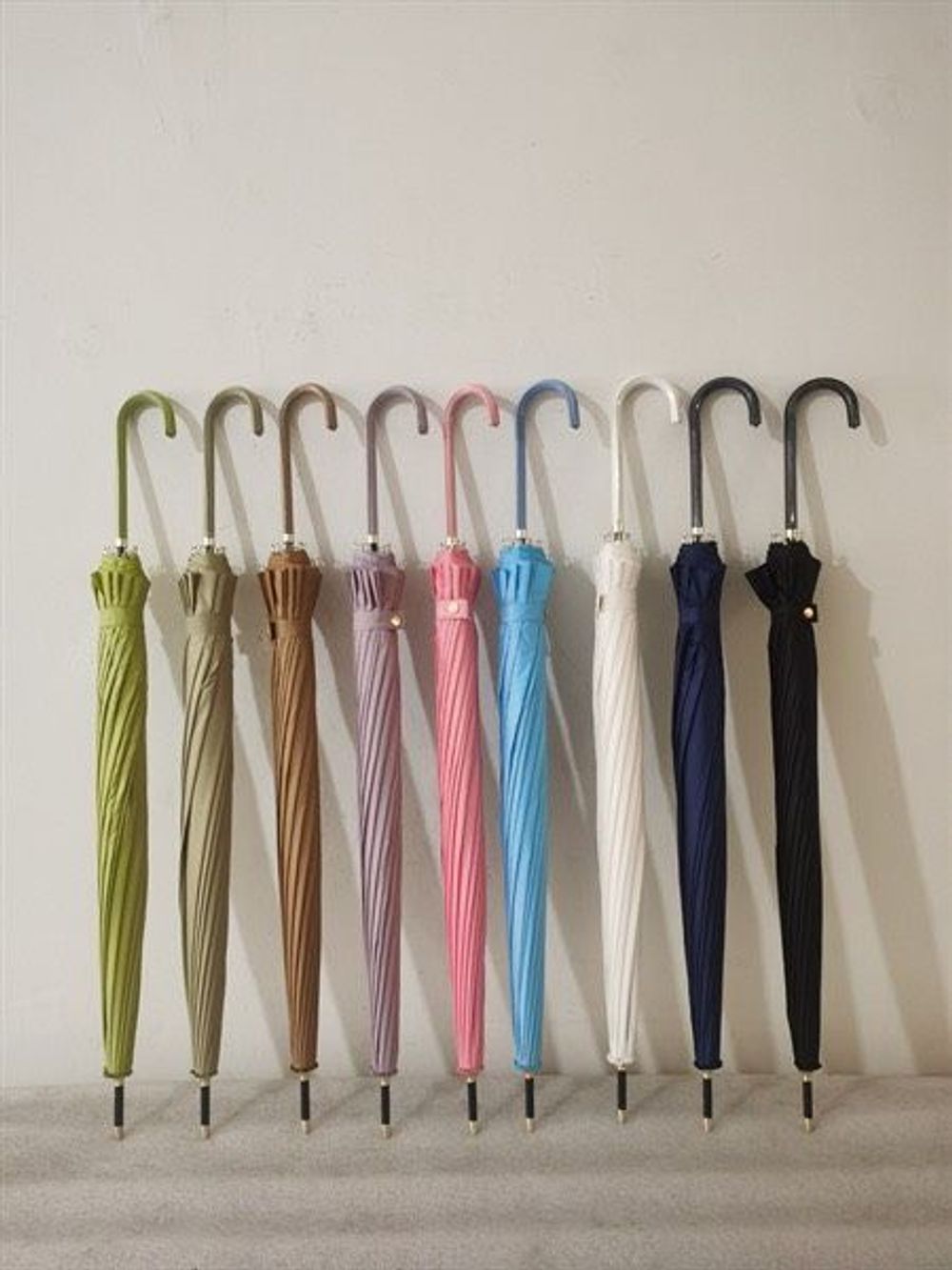 Dù Che Nắng Tự Động 16 Xương Cán Dài Thẳng Cỡ Nhỏ Kiểu Nhật Bản