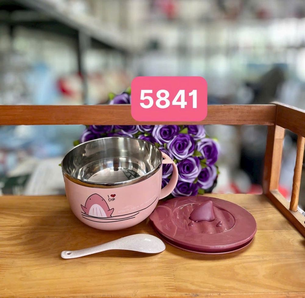 5841 - ca cháo bọc nhựa 1000ml