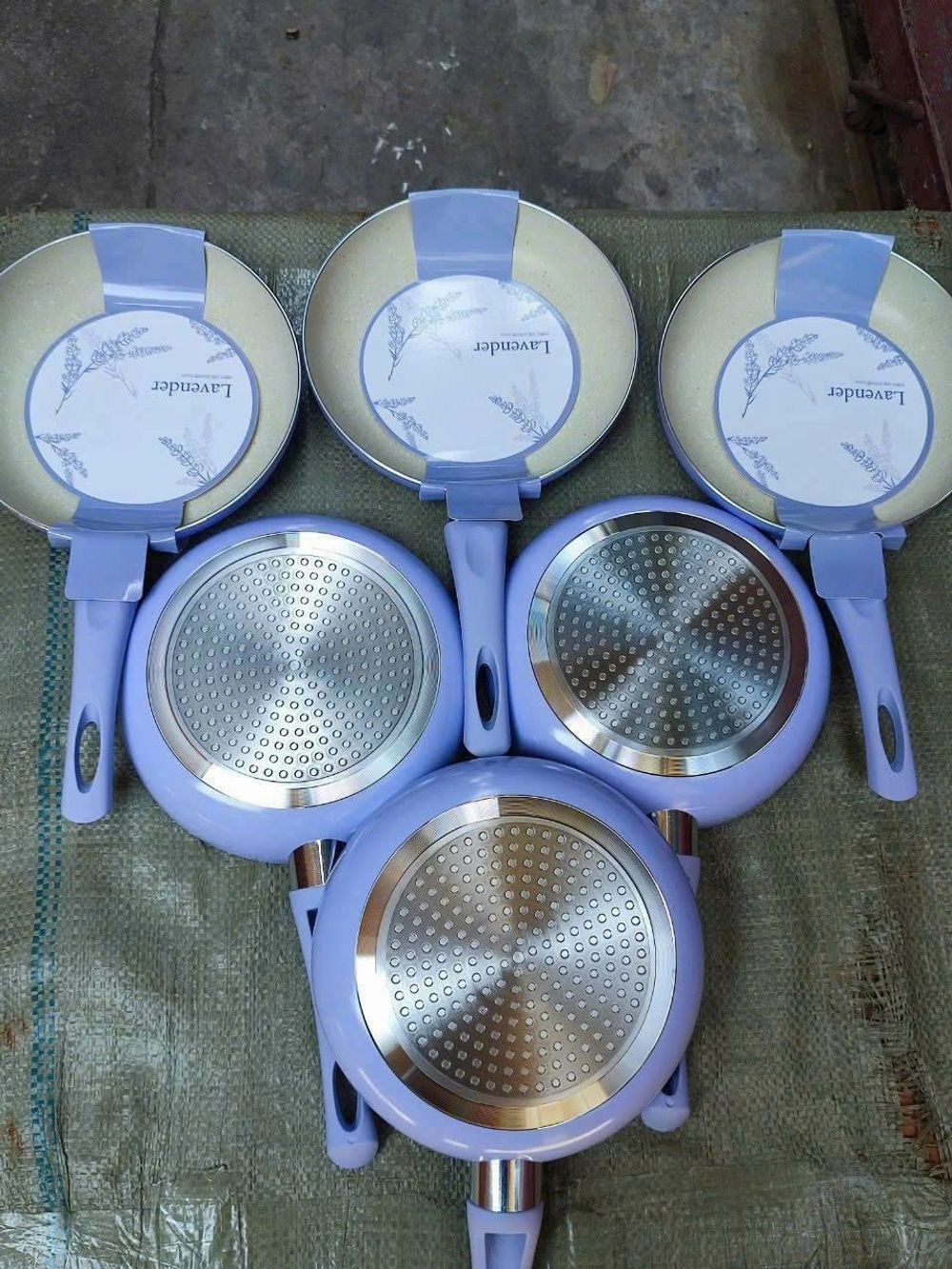 Chảo chống dính bếp từ dẹt lòng vân đá 26cm dùng cho mọi loại bếp ,hàng cao cấp