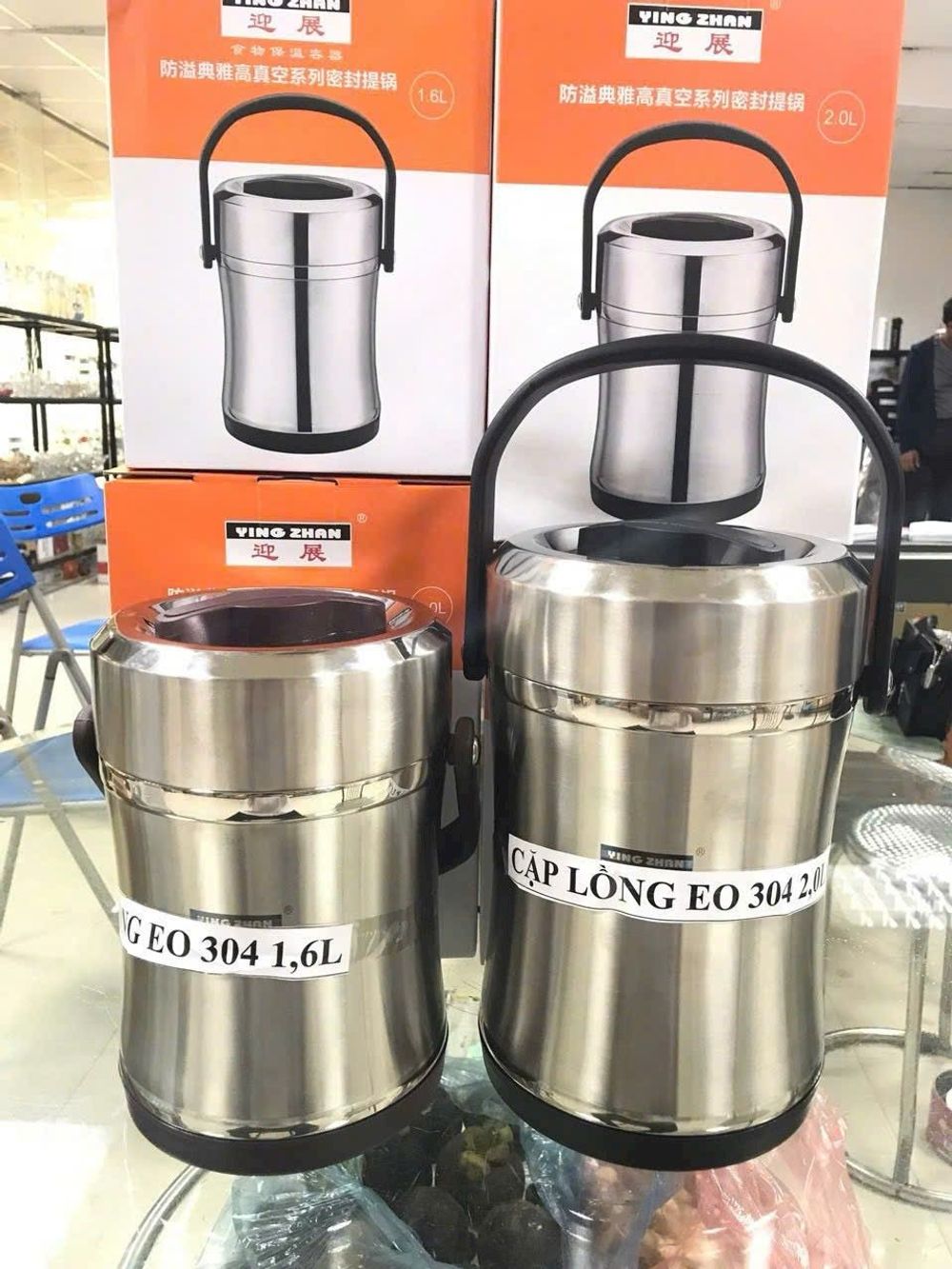 Cặp lồng eo 1.6L trắng
