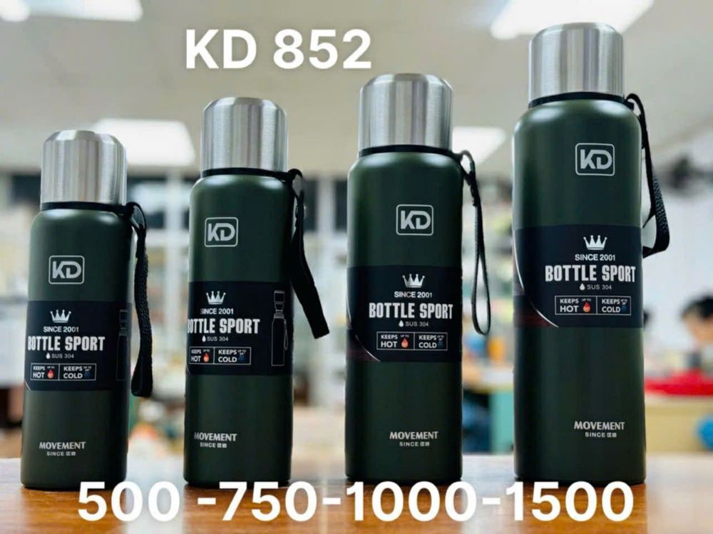 Bình giữ nhiệt KD-852 nóng lạnh inox 304 1000ml