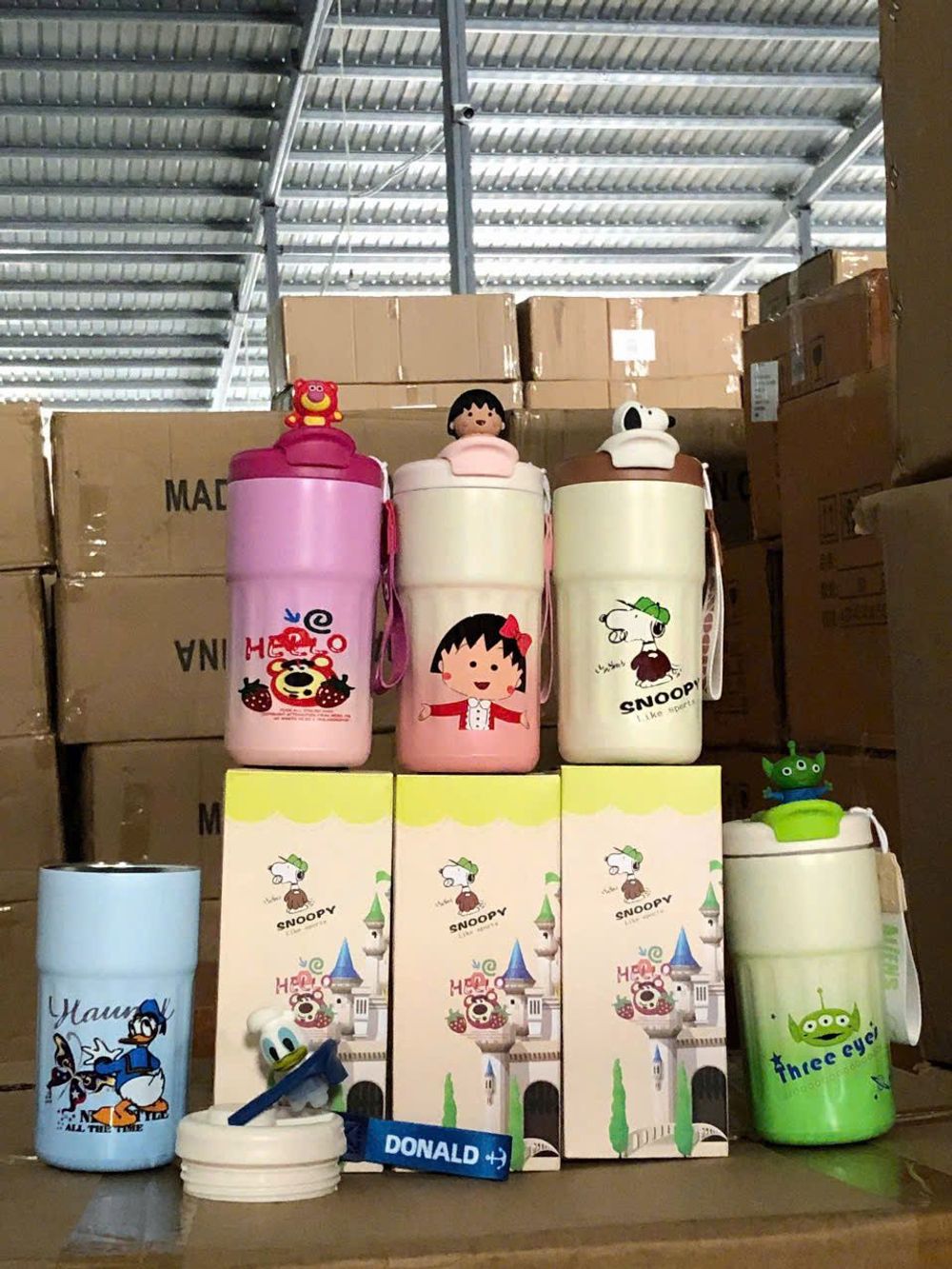 Bình giữ nhiệt 600ml đủ hình ( THÙNG 50 C )