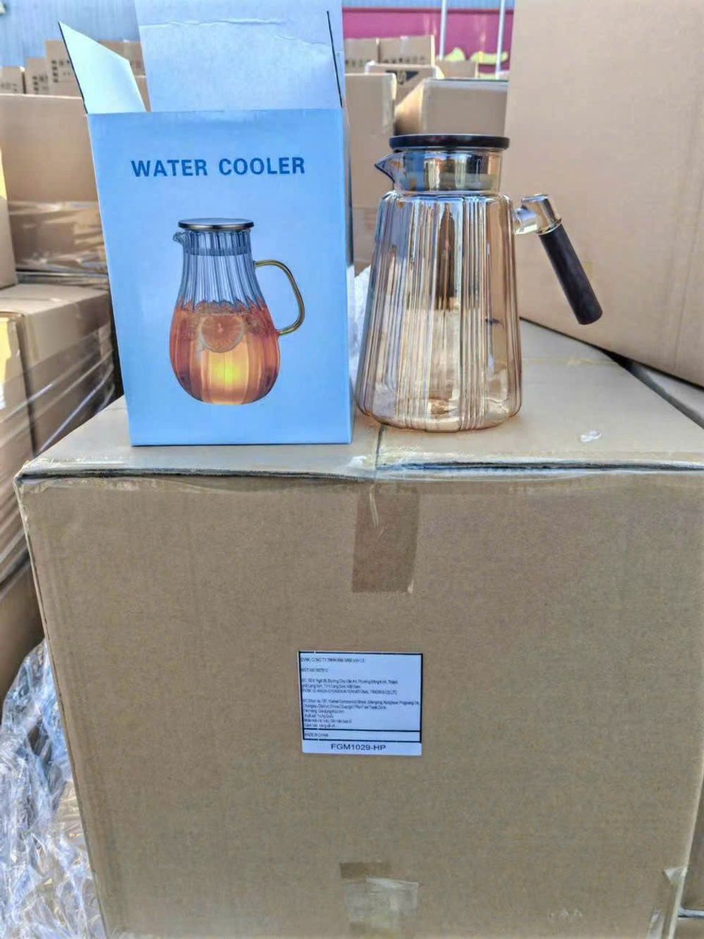 Bình Thuỷ Tinh Pha Lê ( THÙNG 24 C )